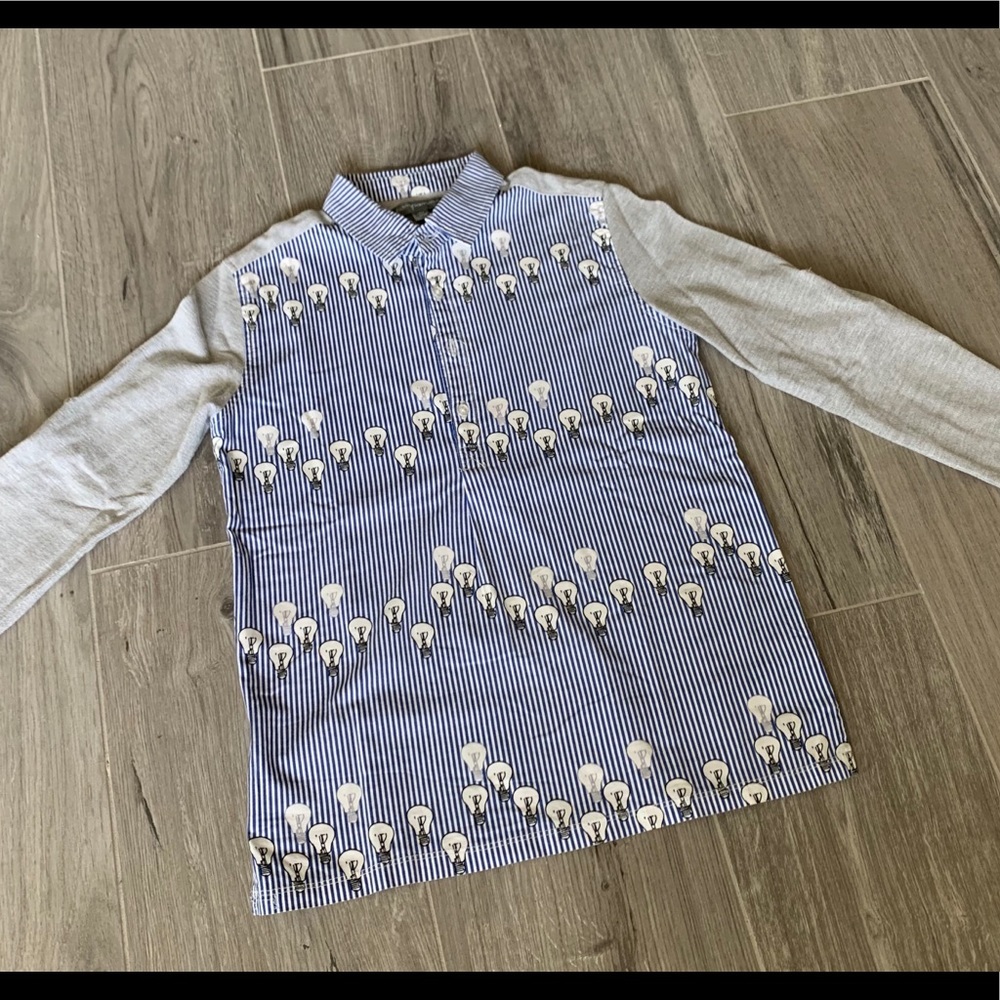 Pom Pomme Boys Shirt size 12Y